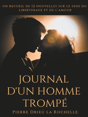 cover image of Journal d'un homme trompé